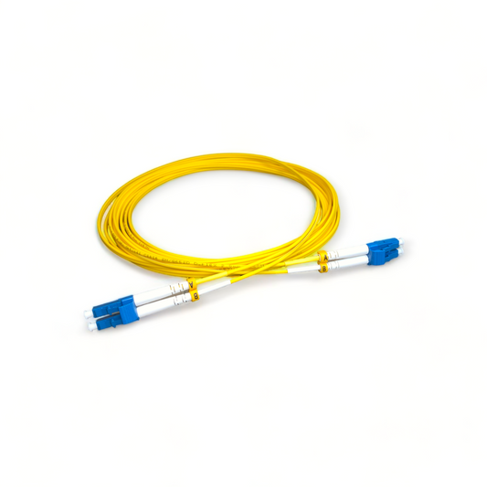 Grid DCS LC to LC Single Mode Duplex Fiber Optic Patch Cable OS2 G652D LSZH 2mm